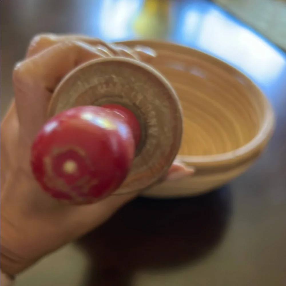 Handcrafted Wooden Cookware: Vintage Rolling Pin & Spiral Bread Proofing Basket